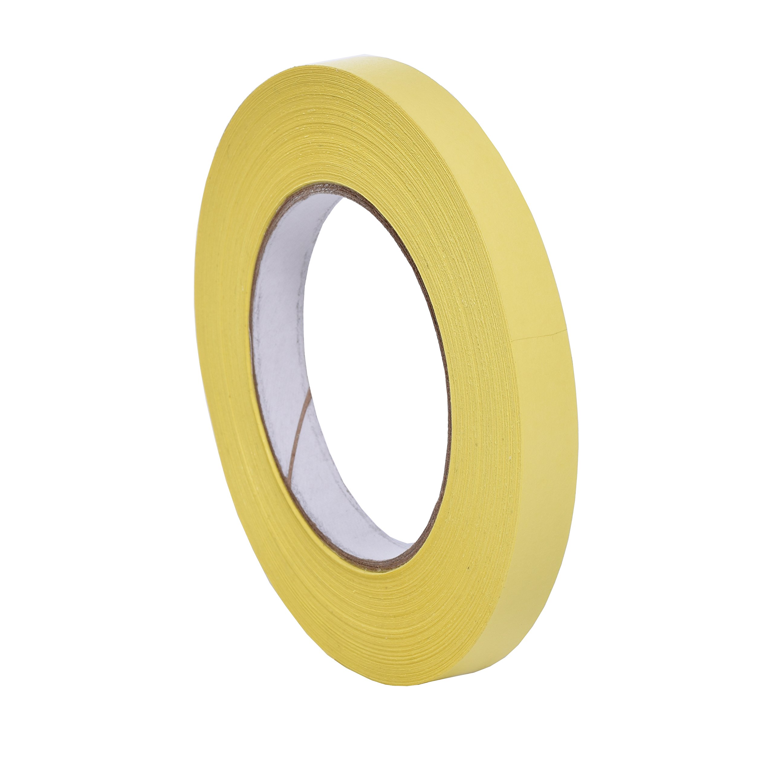 Camlab 1151359 Labelling Tape, 1/2" Wide, 2160"(55 m) Long, Yellow