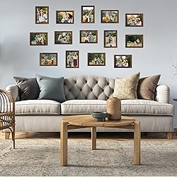 Edenseelake 5x7 Picture Frame Set of 15, Rustic