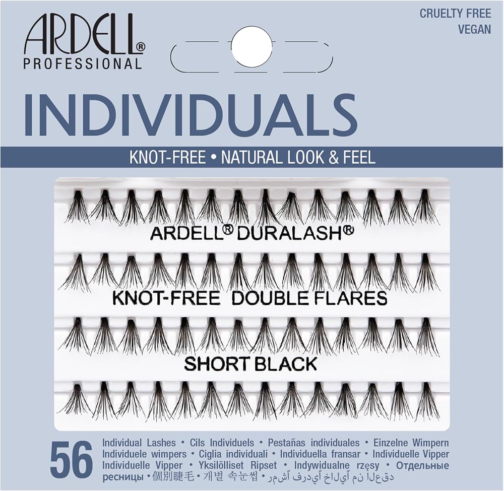 Ardell Duralash Individual Naturals Short Black Knot-Free Lashes