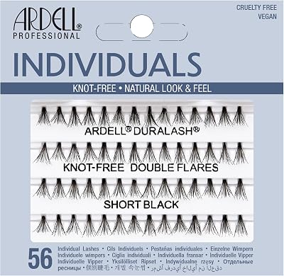 Ardell Duralash Individual Naturals Short Black Knot-Free Lashes