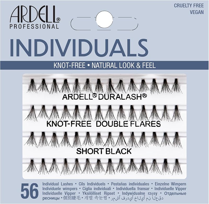 Ardell Duralash Individual Naturals Short Black Knot-Free Lashes