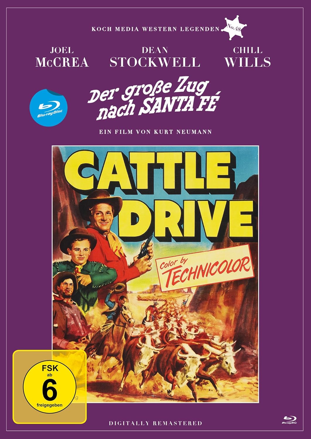 Amazon Com Cattle Drive Der Grosse Zug Nach Santa Fe Blu Ray Region B Import Germany Movies Tv