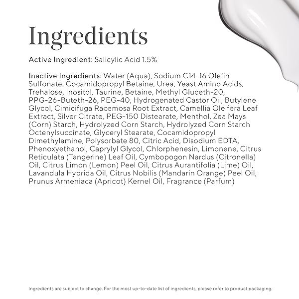 MURAD CLARIFYING CLEANSER – ACNE CONTROL SALICYLIC ACID & GREEN TEA EXTRACT FACE WASH – EXFOLIATING ACNE SKIN CARE TREATMENT BACKED BY SCIENCE, 6.75 OZ