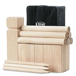 Kubb Game Set Kubbs Lawn Toss Games Includes Carry