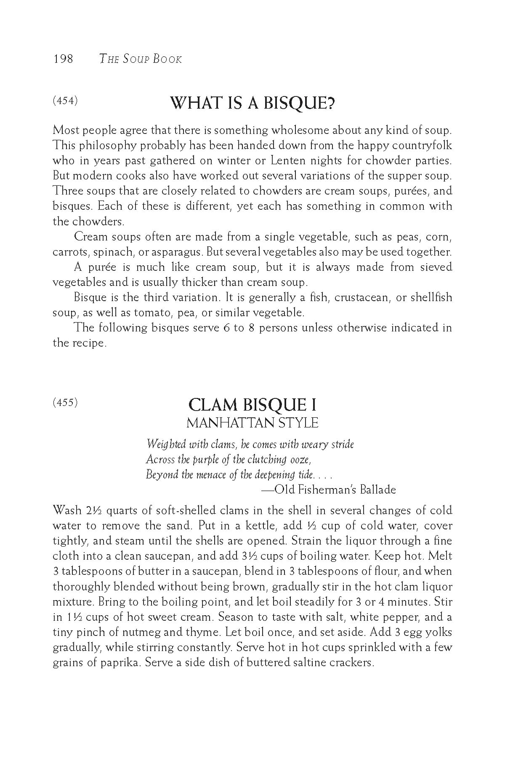 The Soup Book: Over 700 Recipes