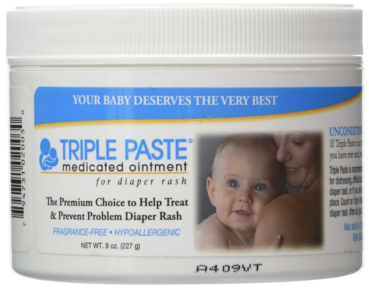 triple paste diaper cream