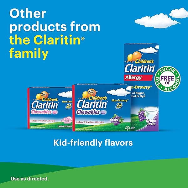 CLARITIN NON-DROWSY REDITABS INDOOR & OUTDOOR ALLERGIES 12 HOUR RELIEF TABLETS – 30 CT, 5MG.
