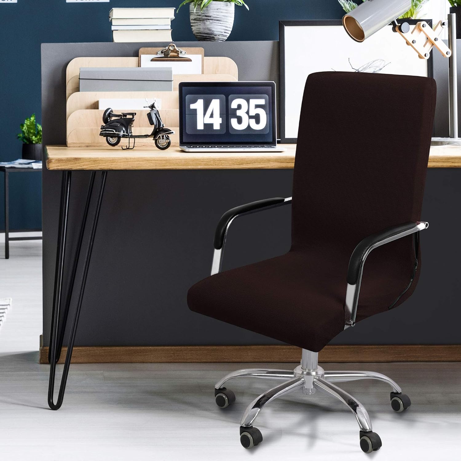 PiccoCasa Stretchable Waterproof Office Chair Cover - Image 3