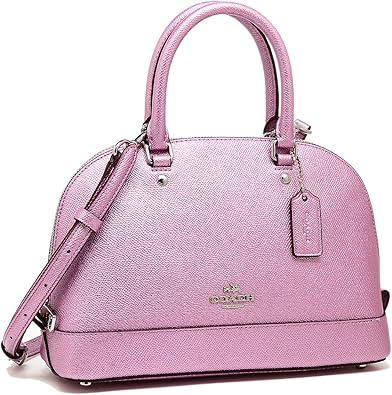 Amazon コーチ ハンドバッグ ショルダーバッグ アウトレット レディース Coach F Svmp3 メタリックパープル 並行輸入品 Coach コーチ ハンドバッグ
