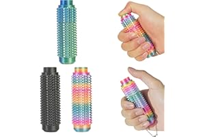 SnapMorph Little Ouchies Fidget Toys, Pain Stim Toy with Buttons and Spinning - Stress Relief & Pain Relief Stimulation for Adults & Teens,3PCS