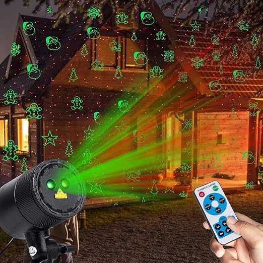 Amazon.com: Minetom Luces de proyector de Navidad, proyector ...