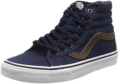 dress blue vans sk8 hi