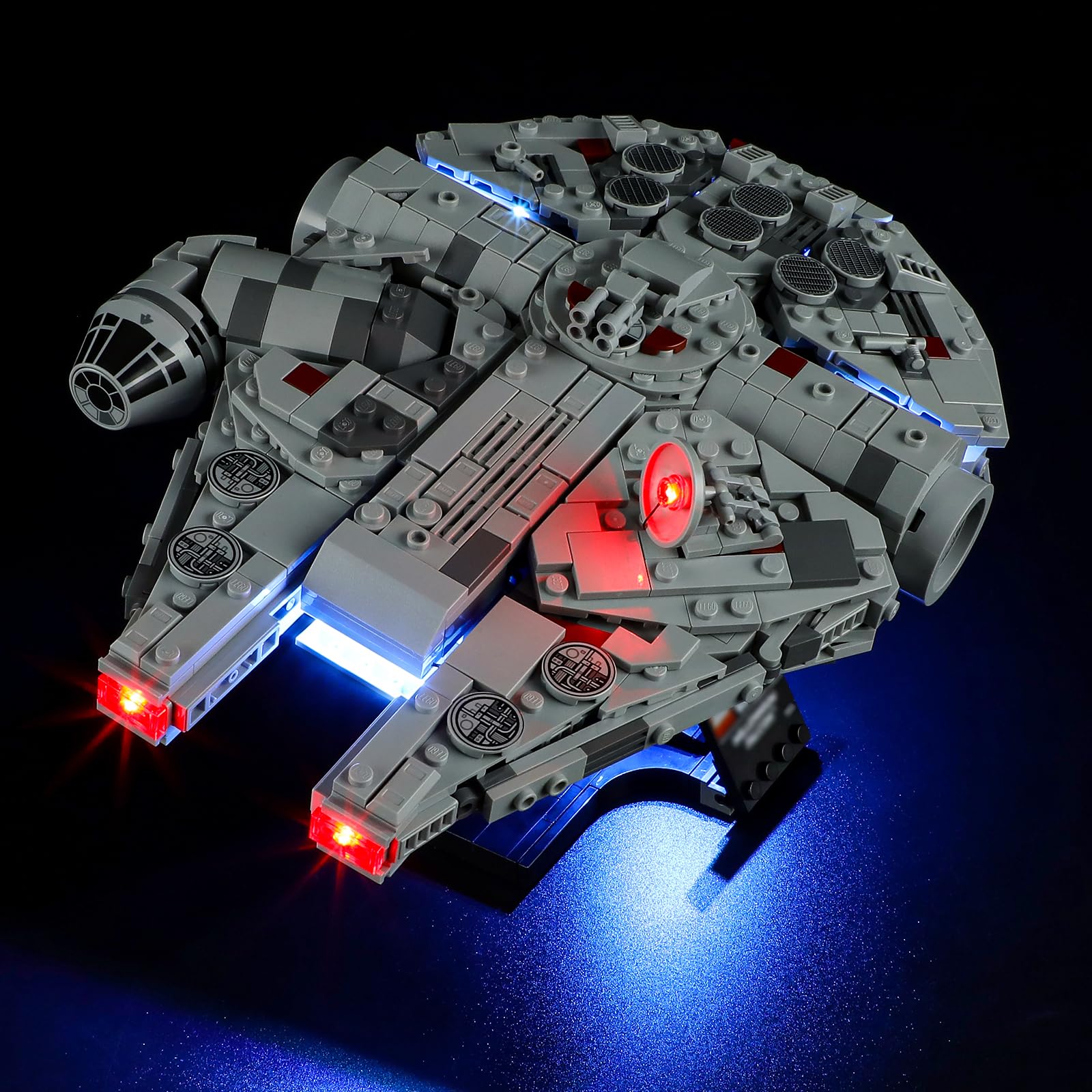 YEABRICKS LED Light for 75375 Star Wars Millennium Falcon Building Blocks Model (Building Set NOT Included)