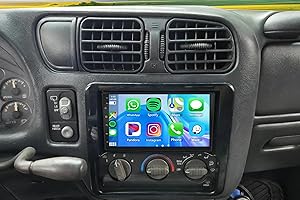 Car Stereo Radio Compatible for Chevy Blazer 2002-2005 Android 13 Wireless Wired for Carplay/Android Auto GPS Navi Head Unit 