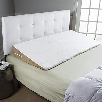 Avana Superslant King Width Bed Wedge Pillow With Bamboo Cover 1