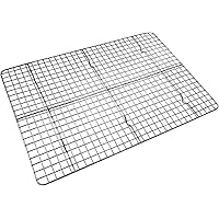 Checkered Chef Cooling Rack Baking Rack. Stainless Steel Oven and Dishwasher Safe. Fits Half Sheet Cookie Pan