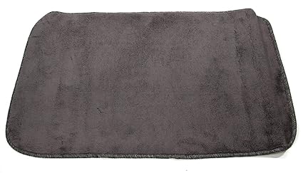 Tapis De Salle De Bain Pour Entrée Et Cuisine à Poils Longs De 25 Cm En Microfibre Doux Absorbant Lavable En Machine Dos En Caoutchouc