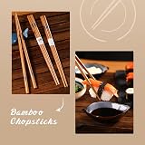 MUDEELA Bamboo Sushi Rolling Mat Kit, 9 Pcs Beginner Sushi Set view 3