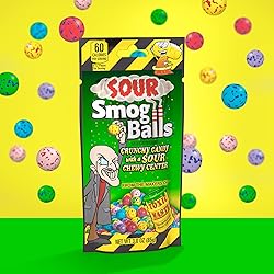 TOXIC WASTE - Sour Smog Balls - Crunchy & Chewy