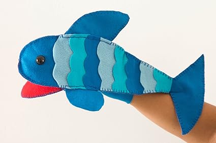 fish hand puppet