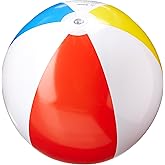 Intex 3 Pack - 59020EP 20" Glossy Panel Colorful Beach Ball Inflatable Pool