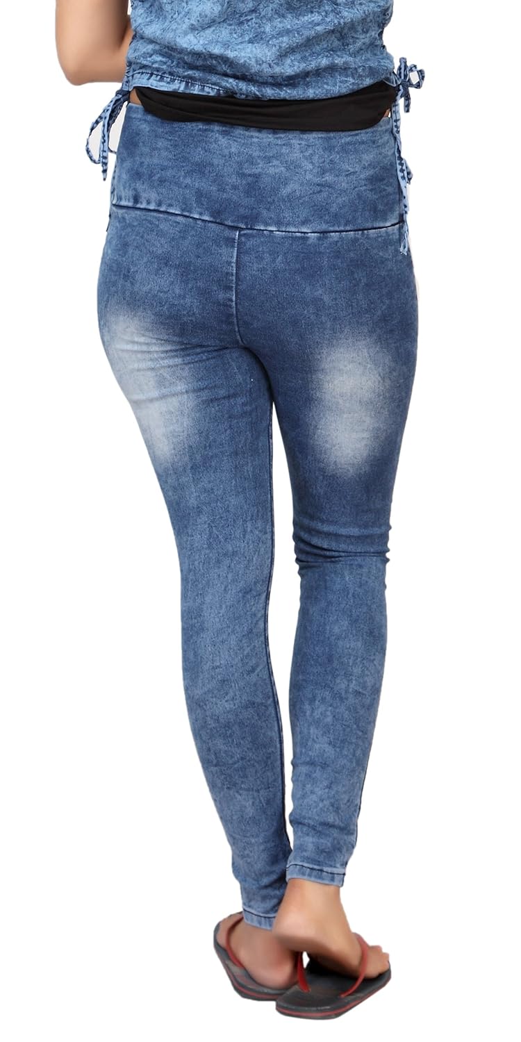 carrel women's denim slim solid jeans