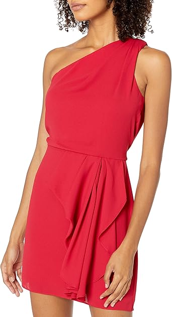 amazon one shoulder dress