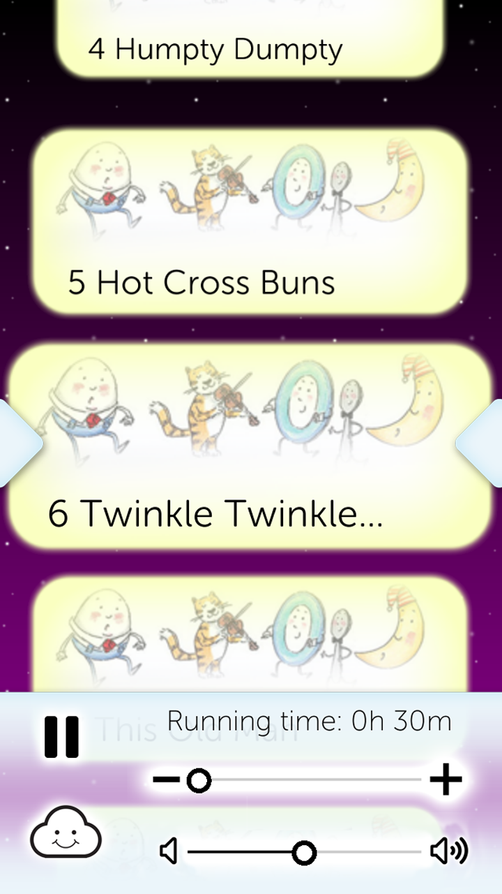 Baby White Noise generator + Nursery Rhymes music Appstore