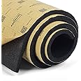Aggsound Roll Pack Universal Sound Deadener for Cars Auto Sound Deadening Closed Cell Foam Noise Deadening Material-Heat Hood Shield Insulation Dampening Mat 197mil,18sqft