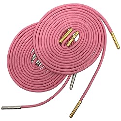YJRVFINE 1/7" Thick Round Waxed 31 inch Pink