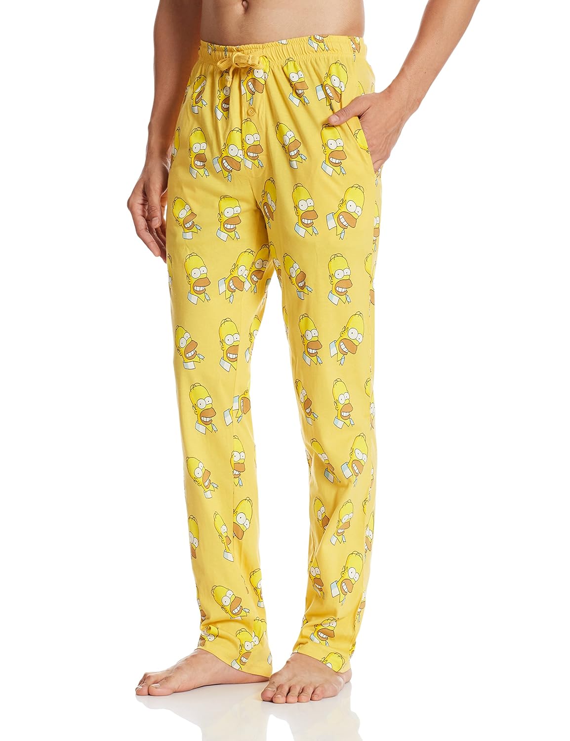 the simpsons men's cotton pyjama set