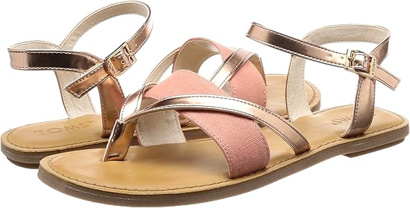 toms lexie sandals rose gold