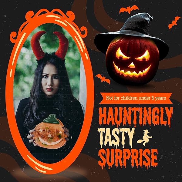120 PCS HALLOWEEN SMALL HARD CANDY – PACKED IN A PUMPKIN JAR – INDIVIDUALLY WRAPPED THEMED COLORS & DESIGNS – TRICK OR TREAT CANDIES – BULK CANDY’S GREAT USE, FOR KIDS, TRICK OR TREAT, PARTY FAVOR, CLASSROOMS, GOODIE BAGS (HALLOWEEN)