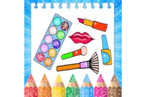 Coloring Book Glitter MakeUp