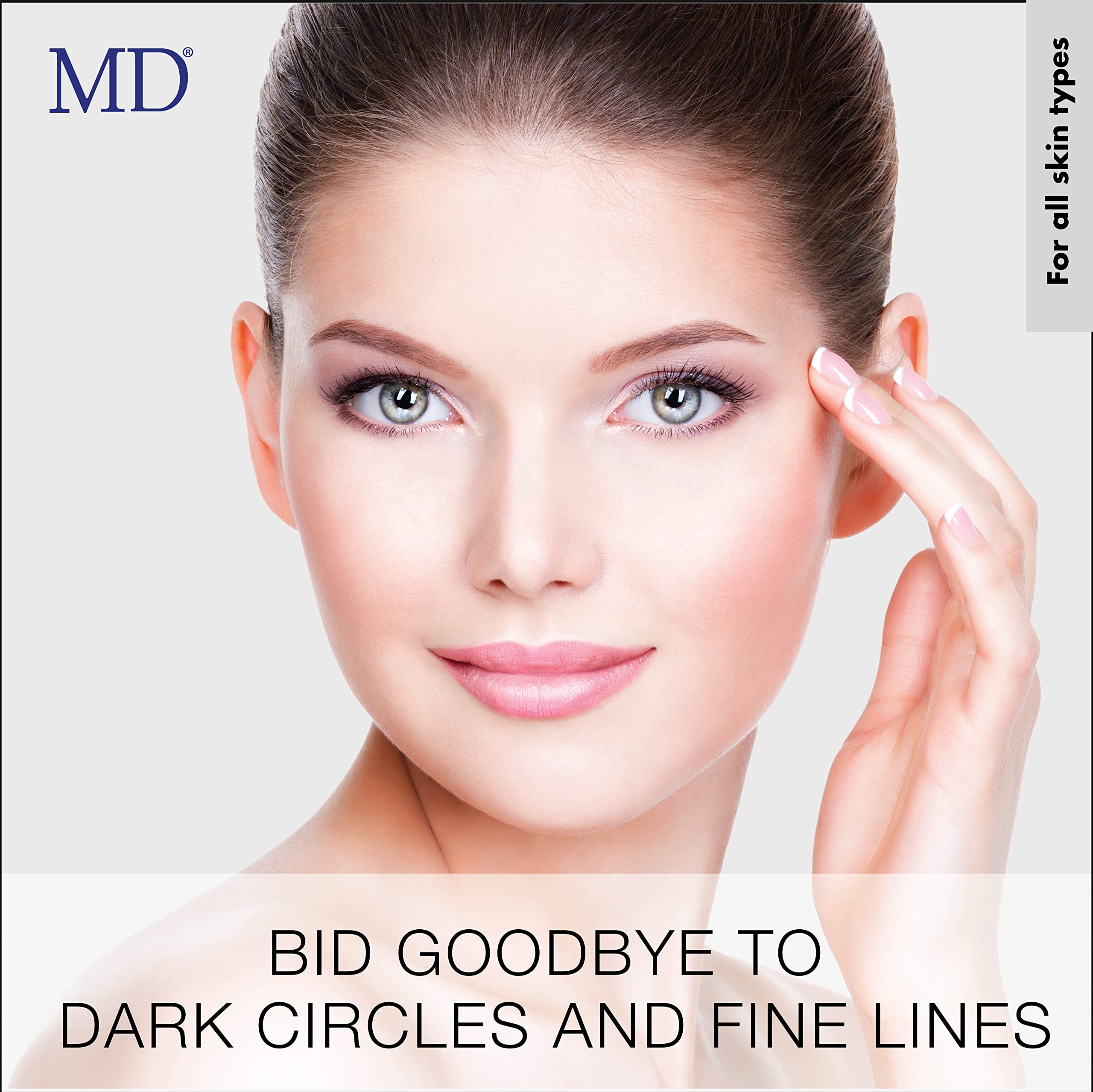 MD Lash Factor MD Ultimate Eye Cream – Under Eye Cream for Reduced Dark Circles, Puffiness, Wrinkles, Bags & Anti-Aging – Enriched with Collagen, Peptides, Shea Butter for Firmness, Lifting & Moisturization
