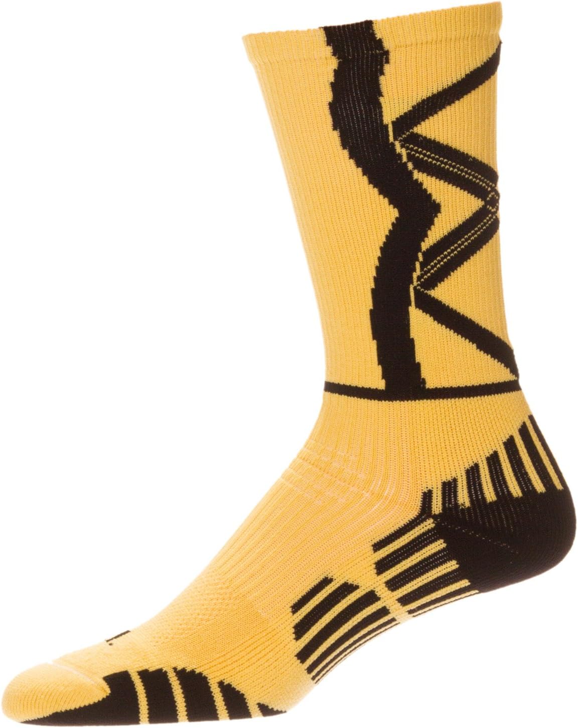 CSI Blitz Performance Athletic Crew Socks USA MADE (25 Colors)