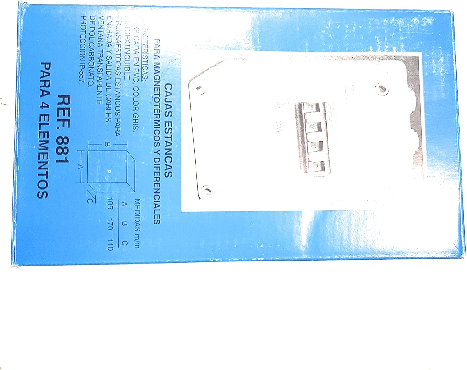 Caja estanca de 4 elementos: Amazon.es: Bricolaje y herramientas