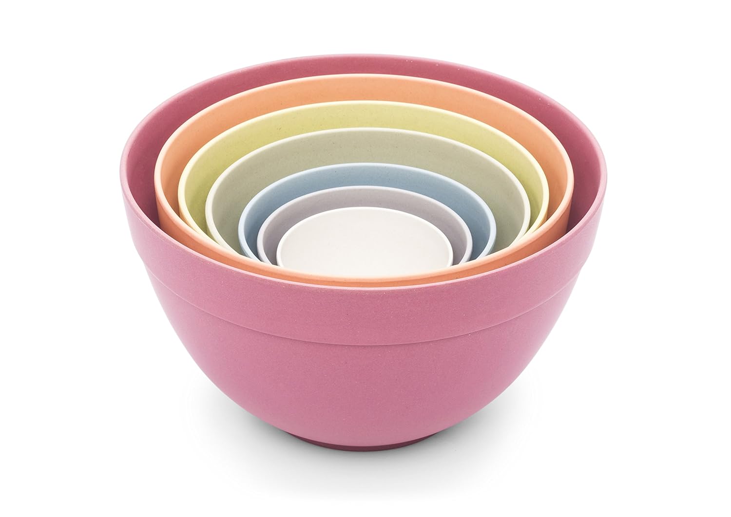 Bamboozle Seven Piece Bamboo Nesting Bowls (Multi)