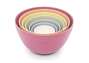 Bamboozle Seven Piece Bamboo Nesting Bowls (Multi)