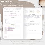 Clever Fox Self-Care Journal Pocket Seashell Purple 90 Days Wellness view 3