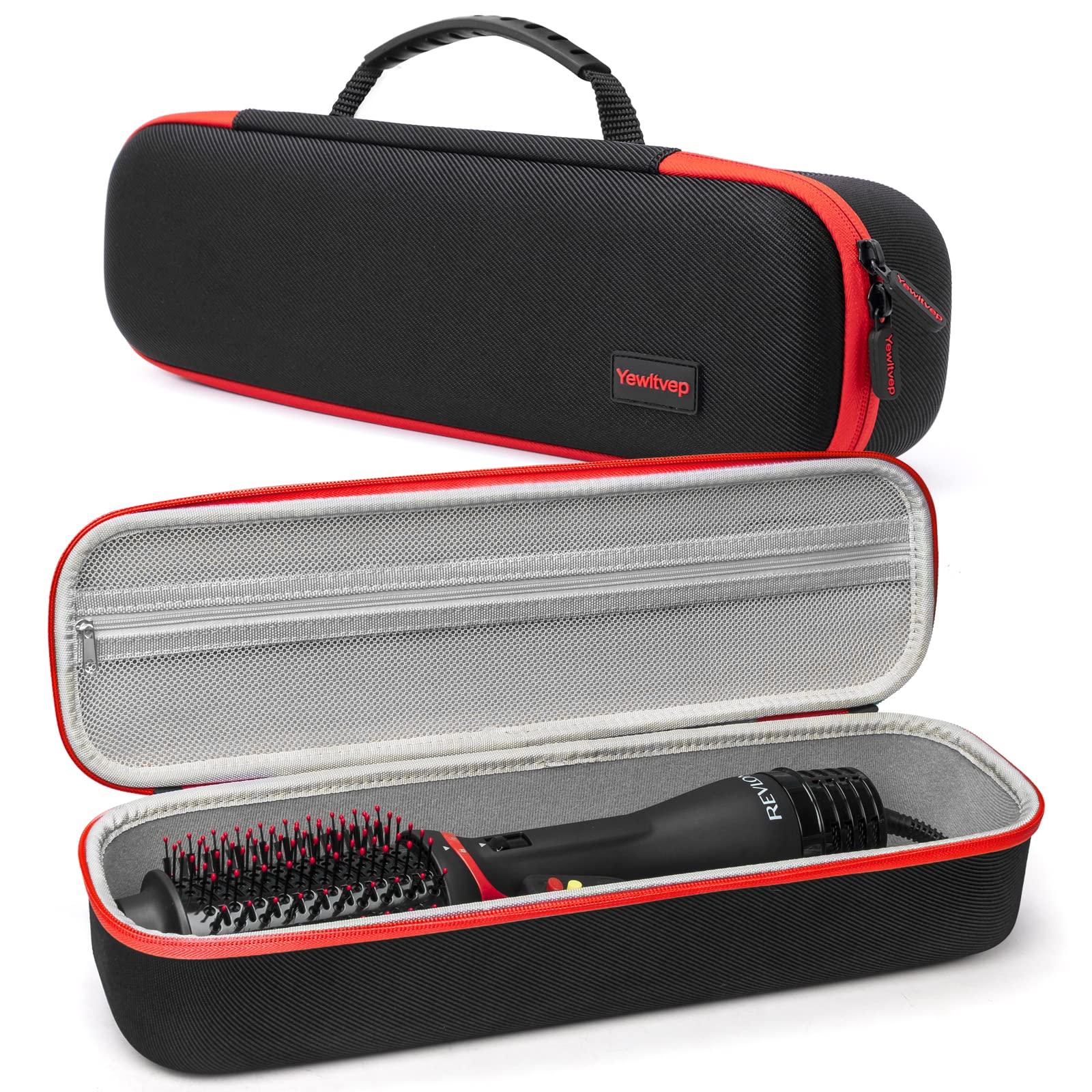 Photo 1 of Yewltvep Case for One-Step Volumizer Plus 2.0, Hard Travel Case Fits for One-Step Volumizer Plus, Hair Dryer and Styler Hot Air Brush Storage Organizer, Carrying Box for Hair Dryer Brush(Box Only)
