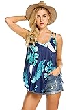 Wildtrest Women's Summer Sleeveless Floral Print