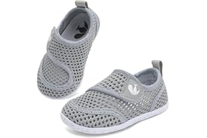 FEETCITY Toddler Water Shoes Boys Girls Swim Shoes Quick Dry Kids Aqua Socks Barefoot for Beach Swimming Pool