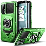 NZND Compatible with TCL 40 SE Case with Tempered