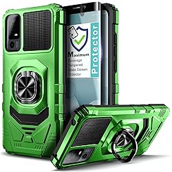 NZND Compatible with TCL 40 SE Case with Tempered