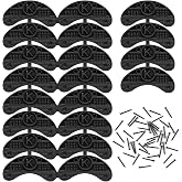 Asofelk 20PCS Black Shoe Taps for Heels &amp; Heel Taps Sole Heels Repair Pads | With 40PCS Nails, Shoe Heel Taps &amp; Heel's Taps Anti-Slip for Repairing Worn Shoes &amp; Boots