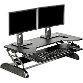 Vari Cube Plus 40 Standing Desk Converter &ndash; Black