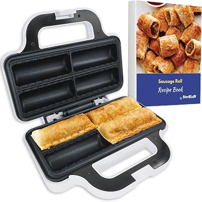 StarBlue Sausage Roll Maker 4 Quick Breakfast Rolls 850W 220-240V