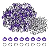 HARFINGTON 200 Set Color Round Grommets 5mm
