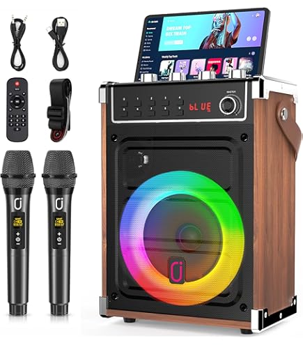 Stromberg Chunk - Altavoz Bluetooth Portátil, 25 W De Potencia, 14 Horas De Reproducción, Resistente Al Agua, A Prueba De Polvo, Micrófono Incluido, Karaoke, Morado Burdeos